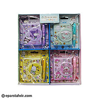 دفترچه یادداشت همراه با خودکار (بسته 24 عددی)