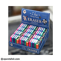 پاكن مداد و كتاب فانتزي كد 4876 (بسته 12 عددي)