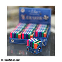 پاكن مداد و كتاب فانتزي كد 4876 (بسته 12 عددي)