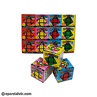 مکعب روبیک 3*3 رنگی (بسته 16 عددی)
