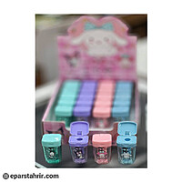 تراش مخزن دار تك سوراخ عروسكي كد186 (بسته 24 عددي)