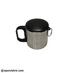 لیوان استیل درب دار