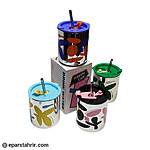 ماگ استیل نی دار 530 میل کد 1005/4