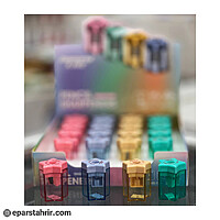 تراش مخزن دار ستاره كد 173 (بسته 20 عددي)