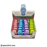 تراش و پاکن مخزن دار کد8134 (بسته 24 عددی)