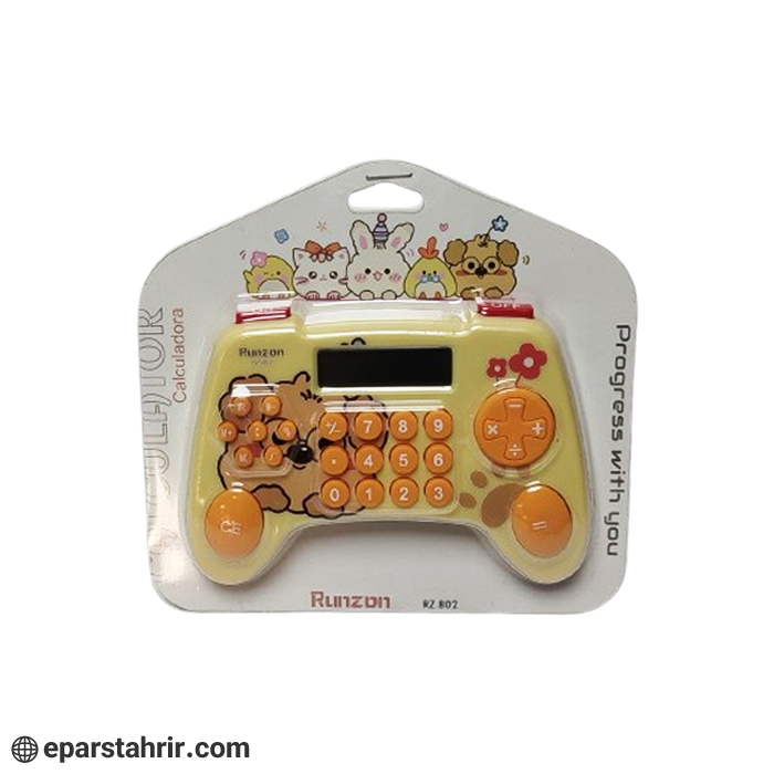 ماشین حساب فانتزی طرح دسته بازی کد 802