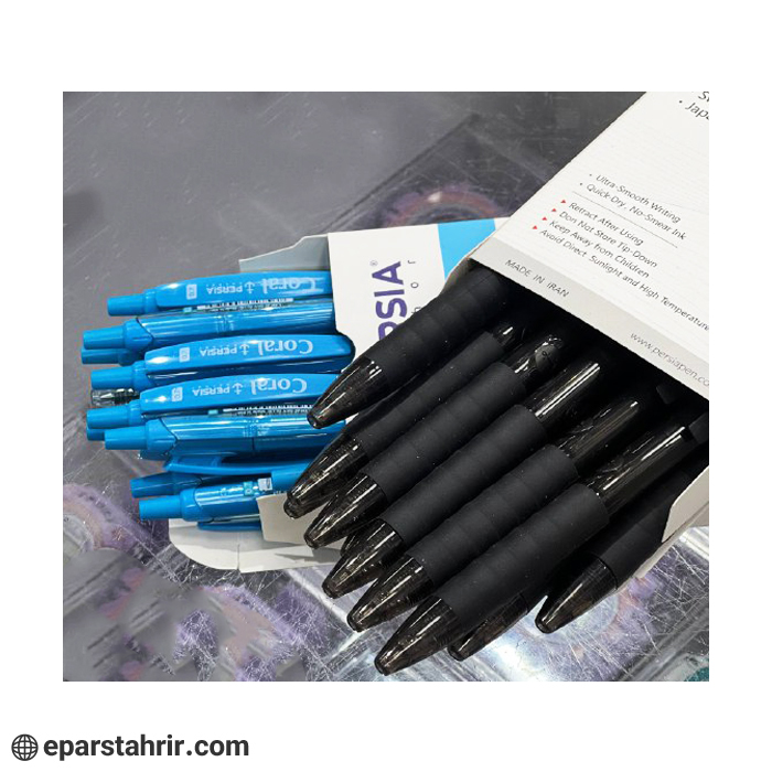 روان نويس پرشيا نوک 0.7 فشاري مدل Coral ( بسته 12 عددي)