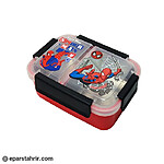 ظرف غذا داخل استیل مستطیلی طرح دار دو تیکه کد 88205