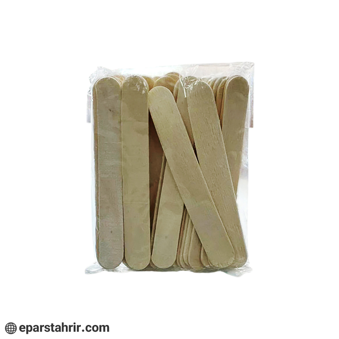 white-wide-ice-cream-stick چوب بستنی پهن سفید