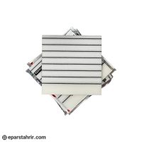 کاغذ یادداشت لبه چسبی 3*3 شفاف شاین دار