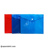 پوشه پلاستيكی سوپربايند سایز A5 دكمه دار (بسته 20 عددی)