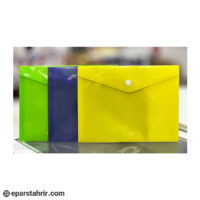 پوشه سوپربايند پلاستيكی A5 دكمه دار (بسته 20 عددی)