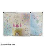 پوشه پلاستیکی A4 زیپ دار (بسته 12 عددی)