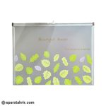 پوشه پلاستیکی A4 زیپ دار (بسته 12 عددی)