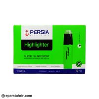 ماژیک هایلایتر پرشیا تک رنگ (بسته 10 عددی)