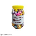 سرمداد عروسکی سیلیکونی (لیوان 72 عددی)