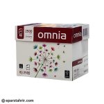 کاغذ سایز A4 برند اومنیا omnia وزن 80 گرم (بسته 500 برگی)