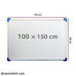 تخته وایت برد پرستو سایز 150*100 مغناطیسی