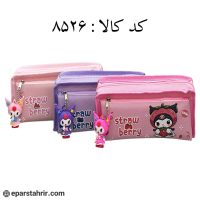 جامدادی دوزیپ پارچه ای کد 8526