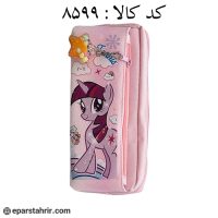 جامدادی دوزیپ پارچه ای کد 8599