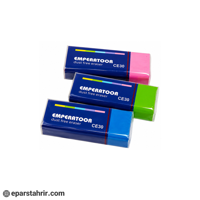 emperor-colored-eraser-pack-of-3 پاکن امپراطور رنگی (بسته 3 عددی)