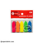 یادداشت لبه چسبی فلشی کایزر کدSK386 (بسته 5 عددی)