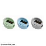 تراش کایزر کد SK272 تک سوراخ بیضی پاستلی (بسته 3 عددی)