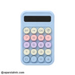 ماشین حساب پارس دانش آموزی 8 رقم کد P85