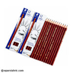 مداد مشکی استدلر مدل کمل (بسته 12 عددی)